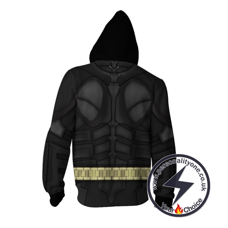 BATMAN - BATMAN 3D zip up Hoodie - BATMAN HOODIES